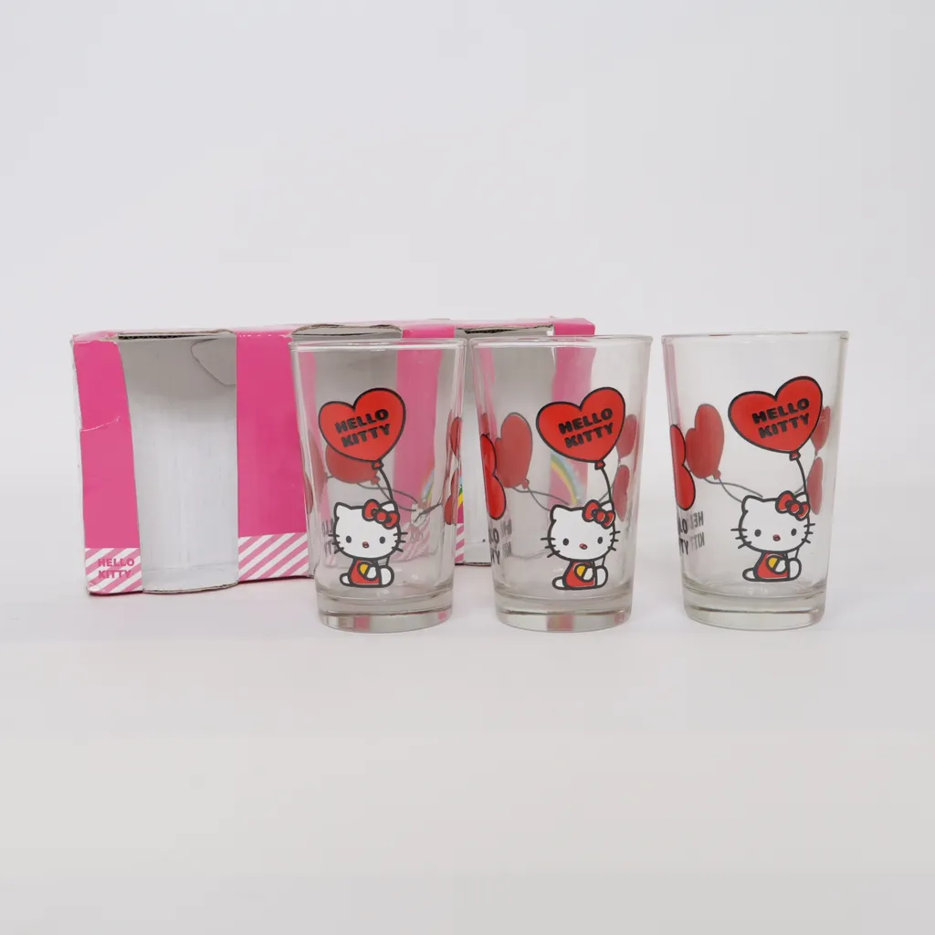 Hello Kitty - Glas - Transparent