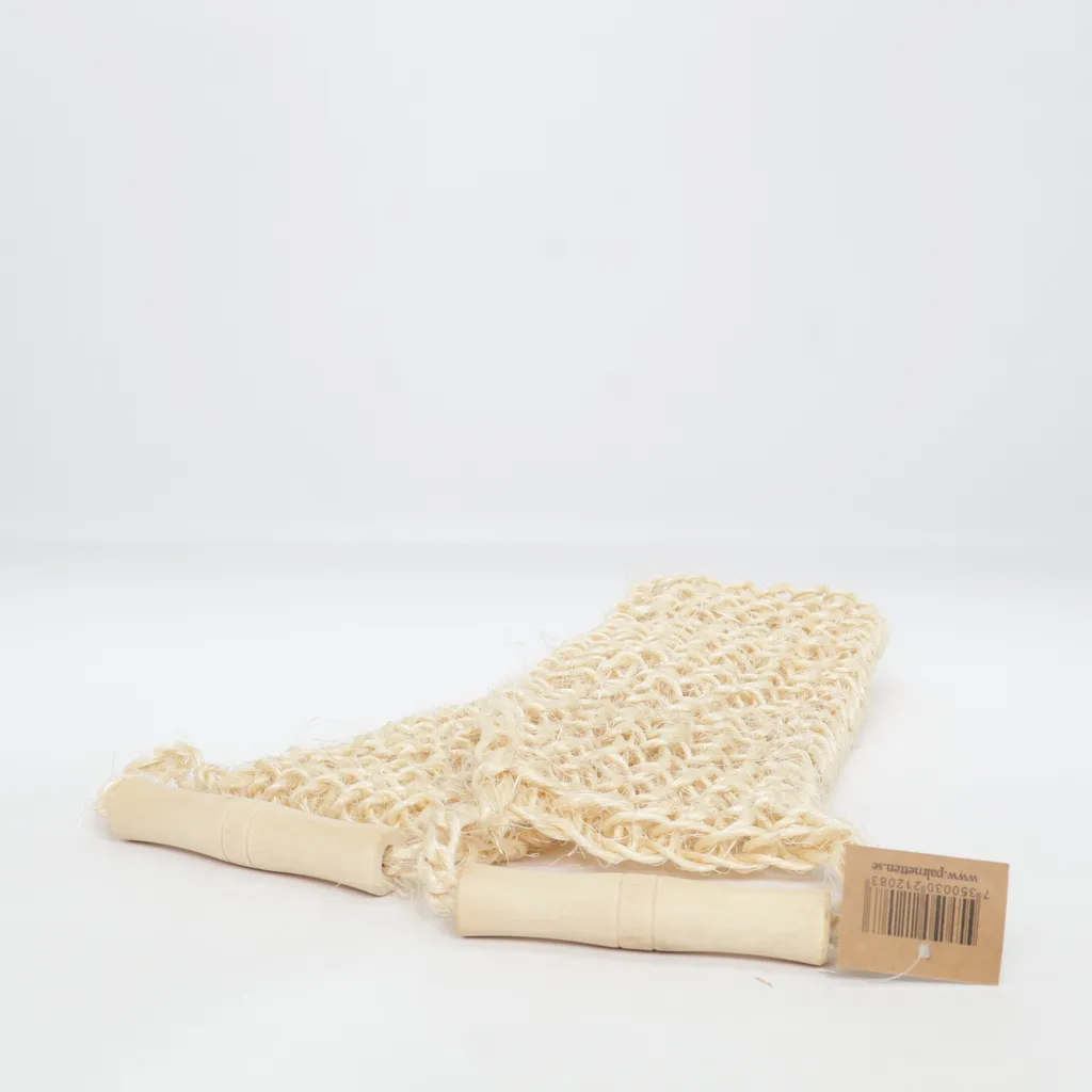 Palmetten - Duschschwamm - Beige