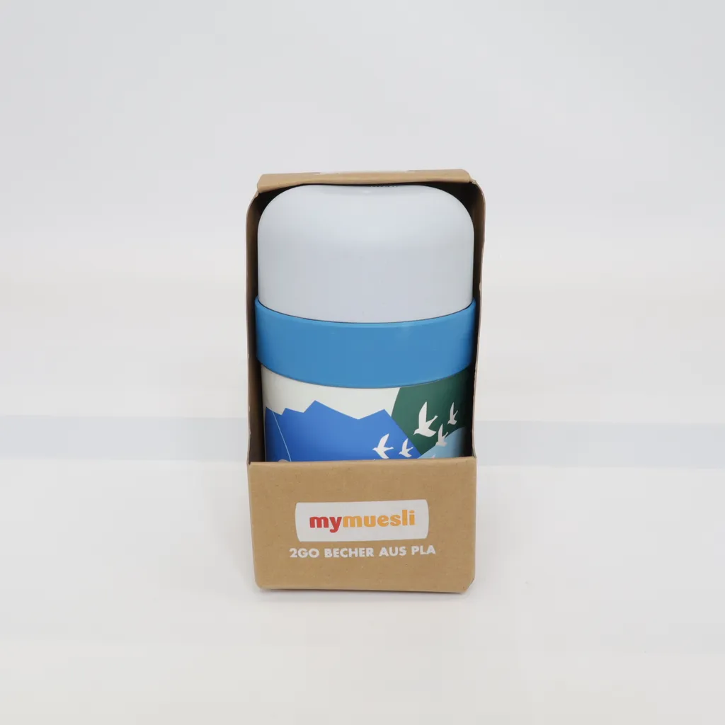 MyMuesli - Take-Away-Becher - Blau