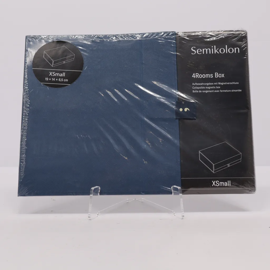 Semikolon - Schachtel - Blau
