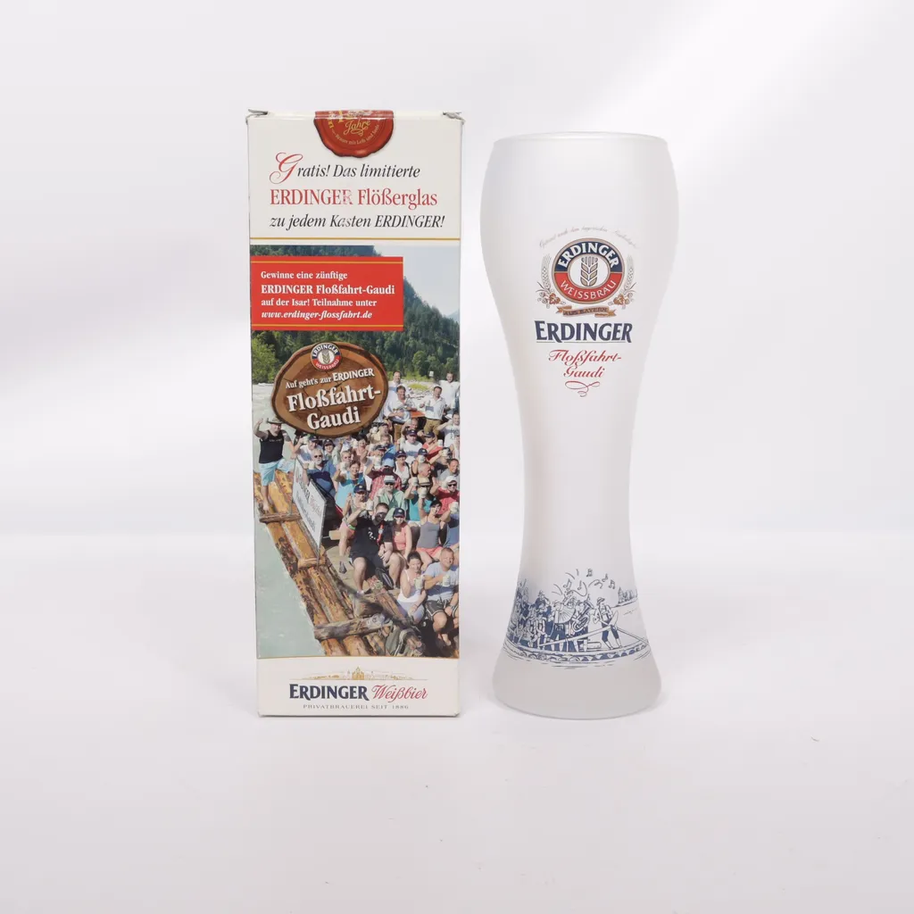 Erdinger - Bierglas - Weiß