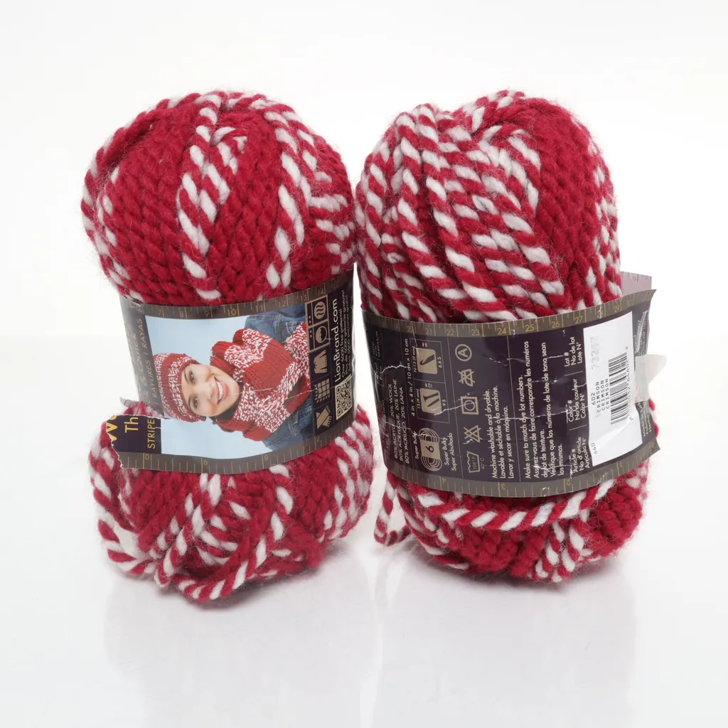 Lion Brands - Garn - Rot