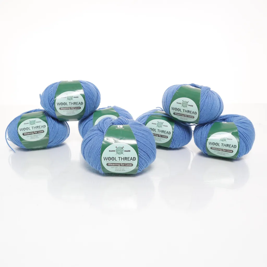 Hand Made - Garn - Blau