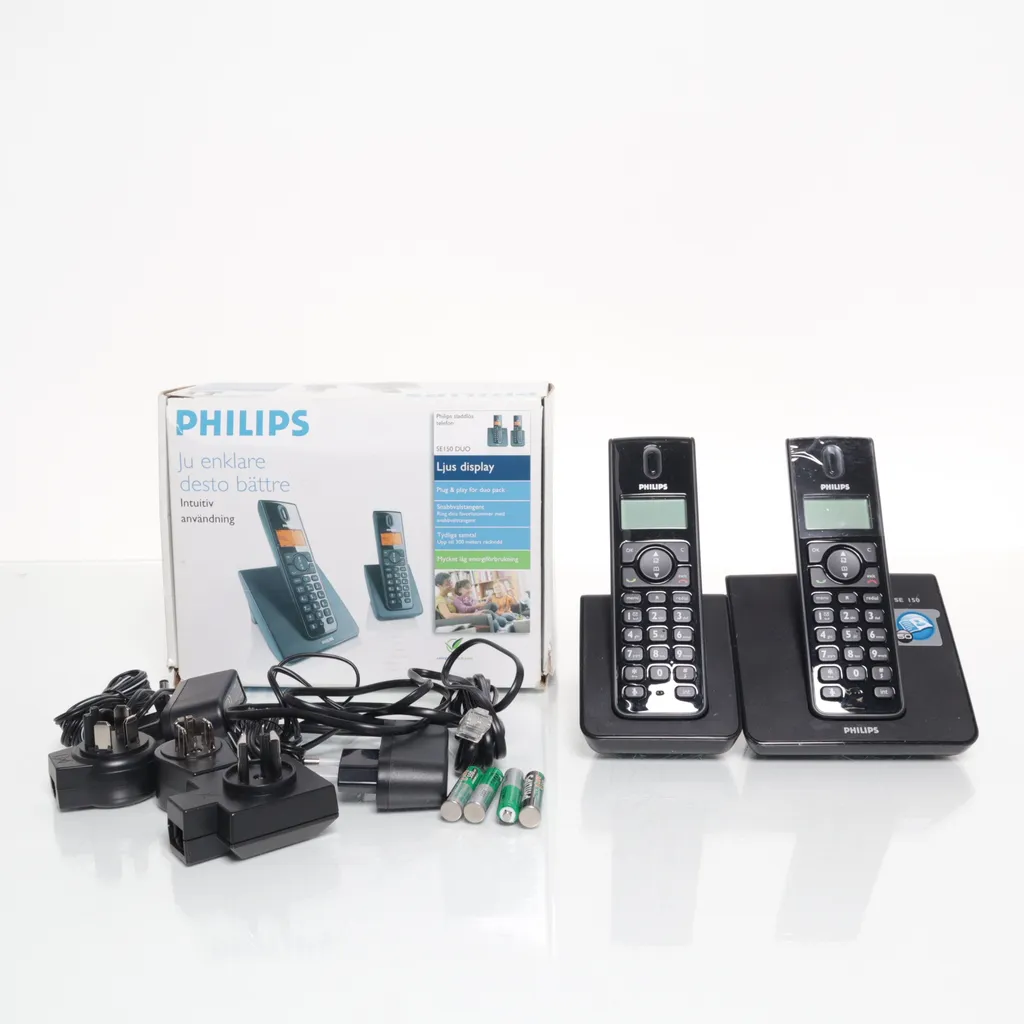 Philips - Telefon - Schwarz