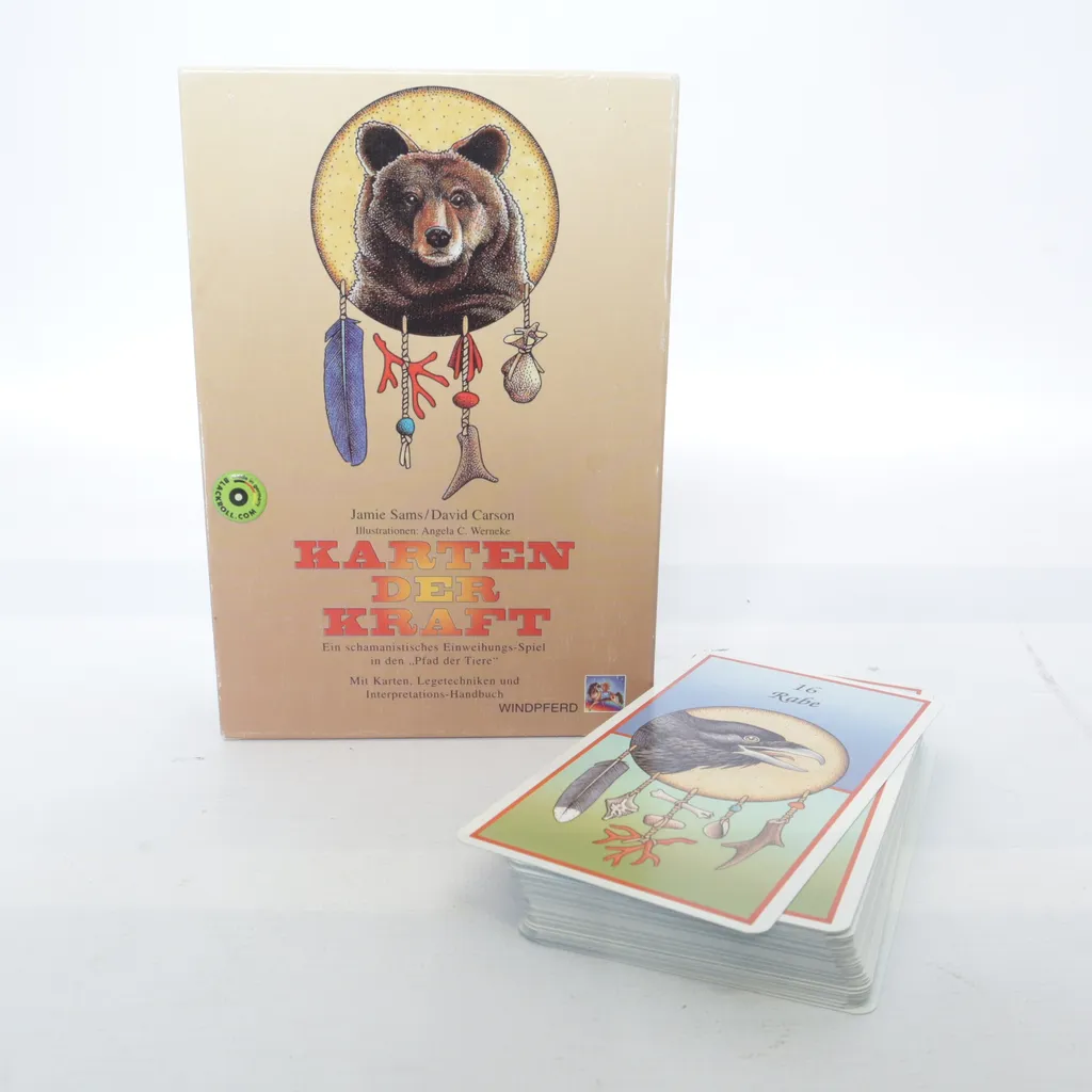 Windpferd - Tarot-Karten - Weiß
