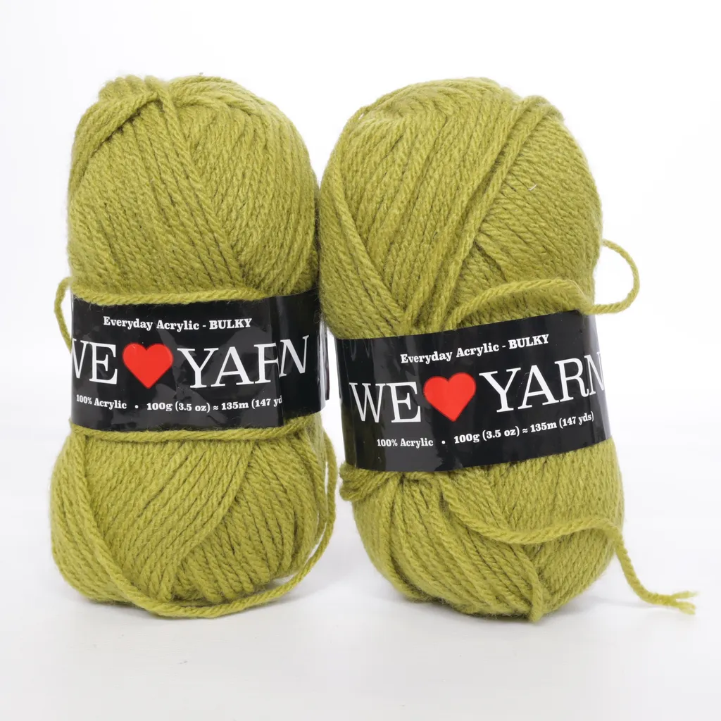 We Love Yarn - Garn - Grün