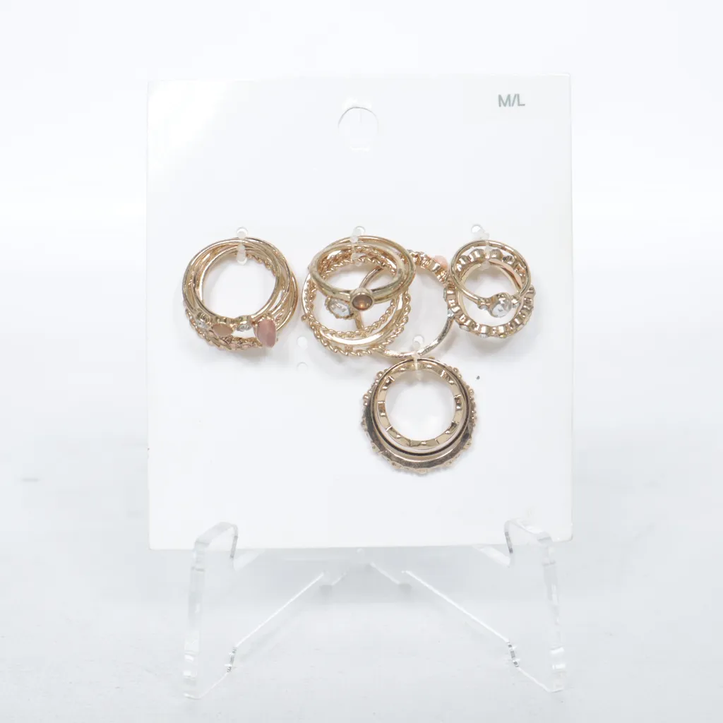 H&M - Ring - Damen - Größe: 14.75 - Gold