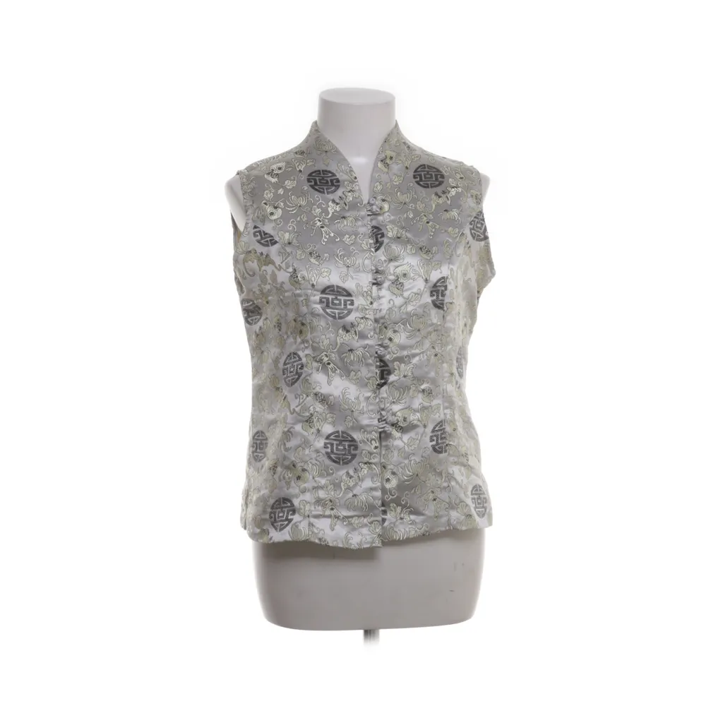 Viscose - Weste - Damen - Größe: L - Grau
