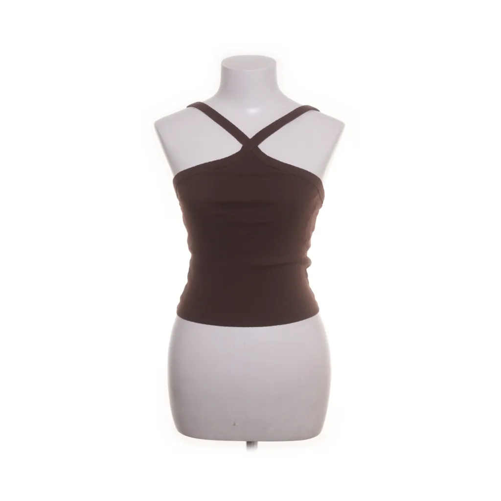 Gina Tricot - Crop Top - Damen - Größe: S - Braun