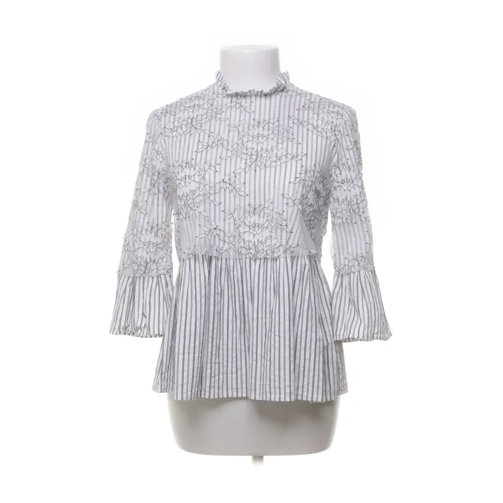 Zara Woman - Peplum Top - Damen - Größe: S - Weiß