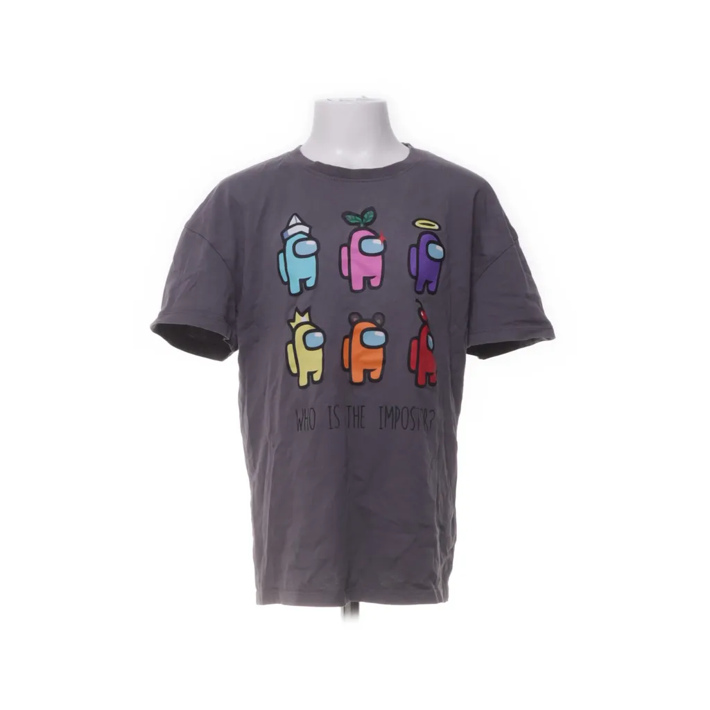 Among US - T-shirt - Größe: 134/140 - Grau