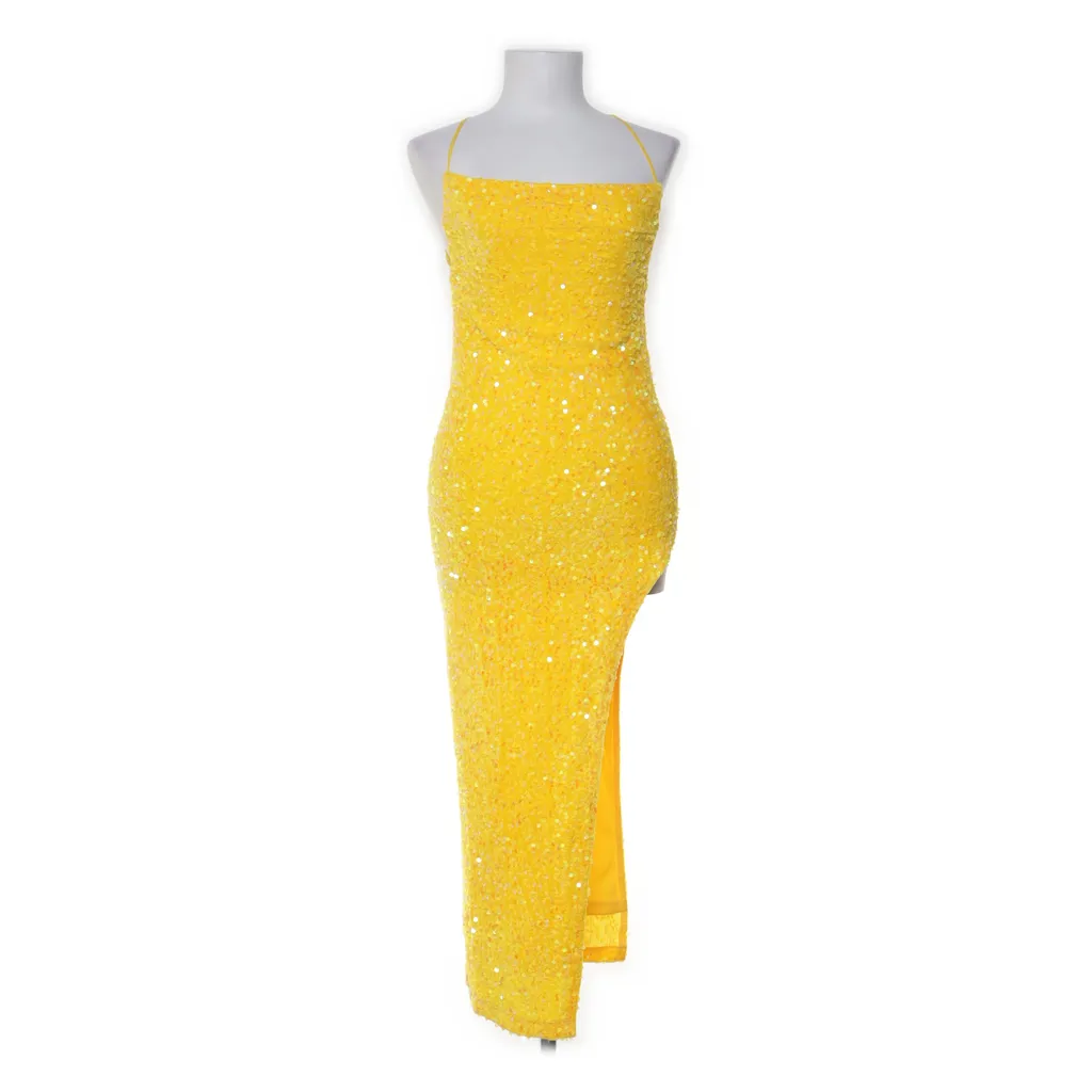Fashion Nova - Cocktailkleid - Damen - Größe: S - Gelb
