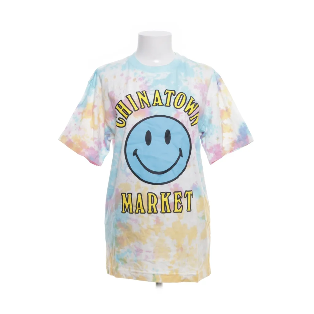 Smiley - T-shirt - Damen - Größe: S - Blau