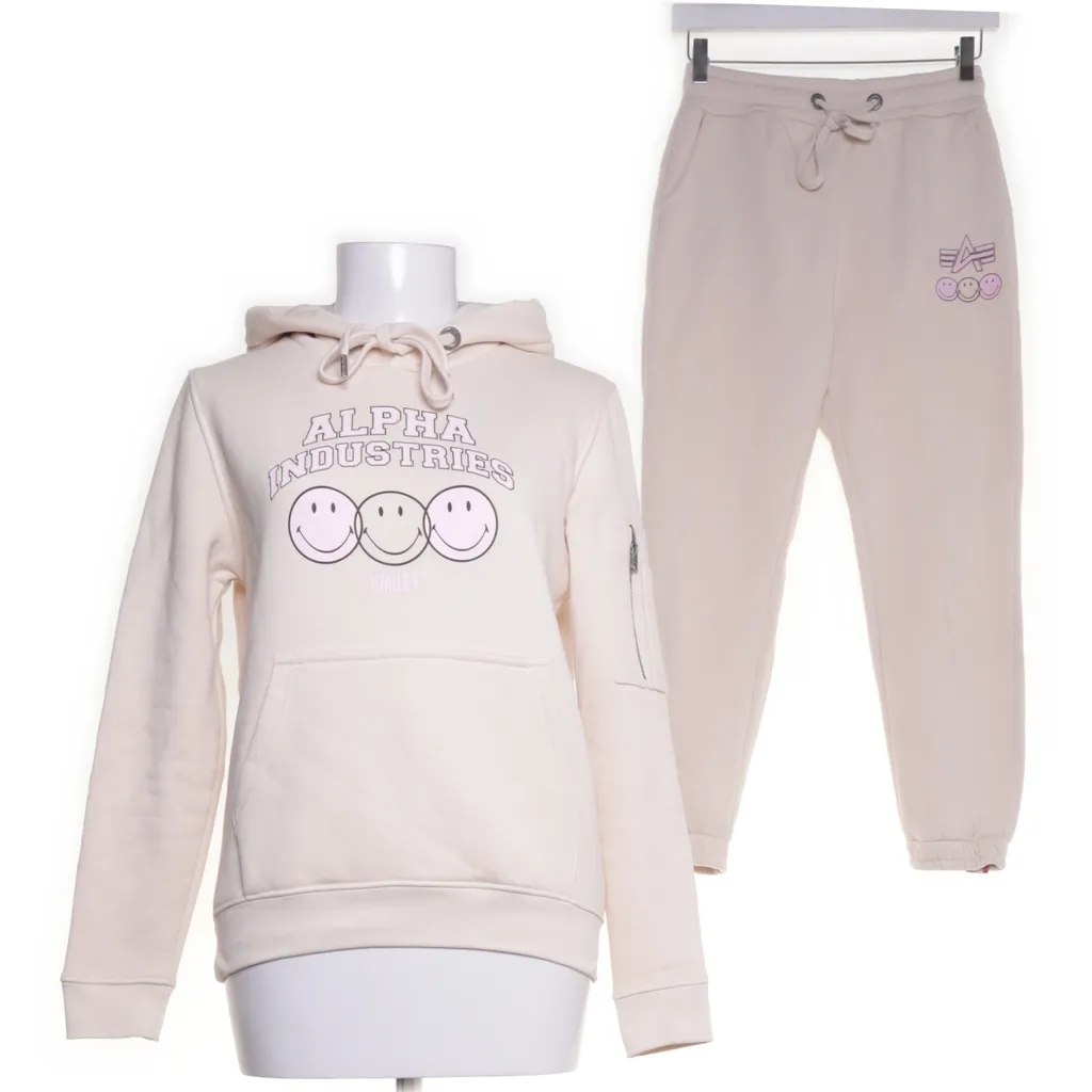Alpha Industries-Smiley - Freizeitanzug - Damen - Größe: XS - Beige