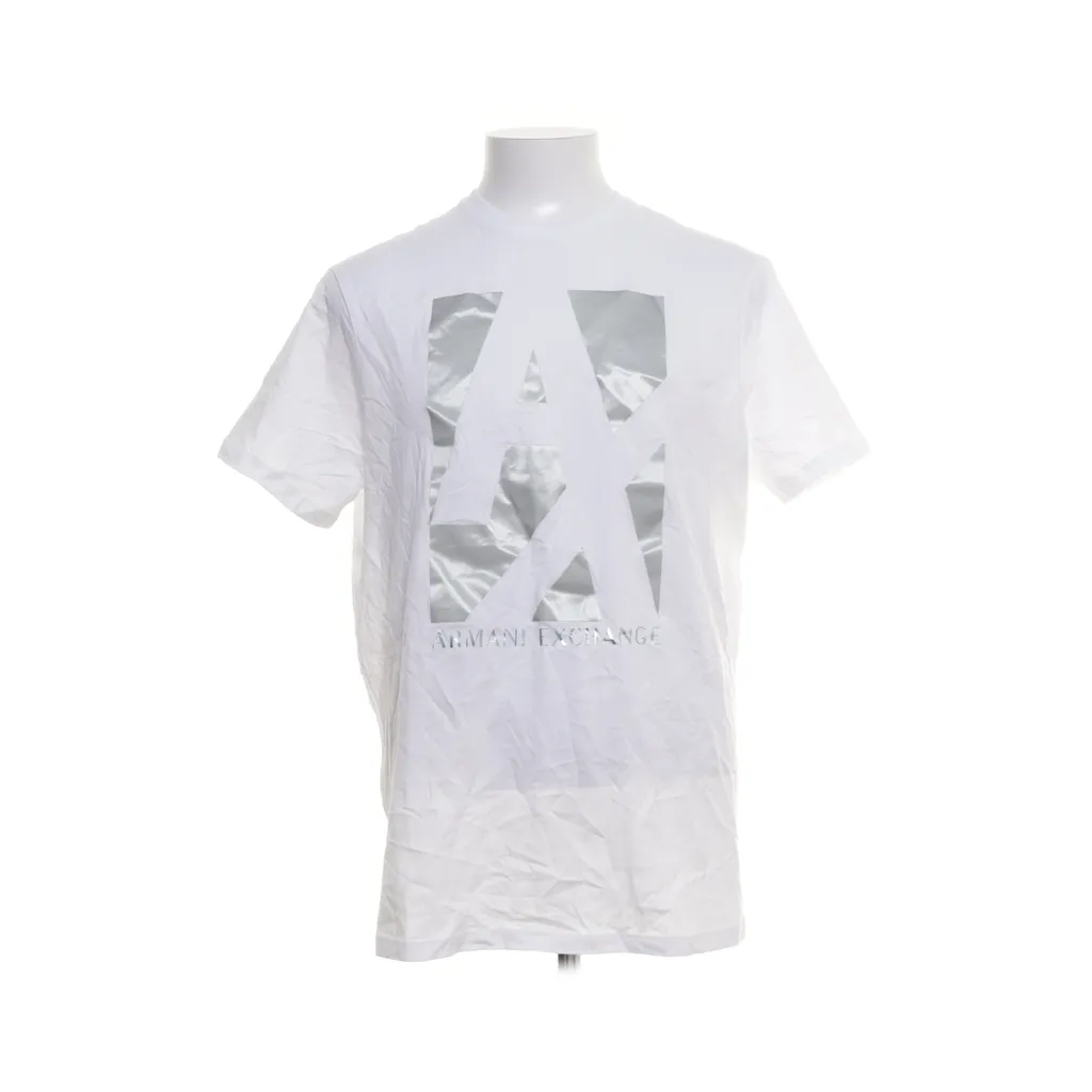 Armani Exchange - T-shirt - Herren - Größe: L - Weiß