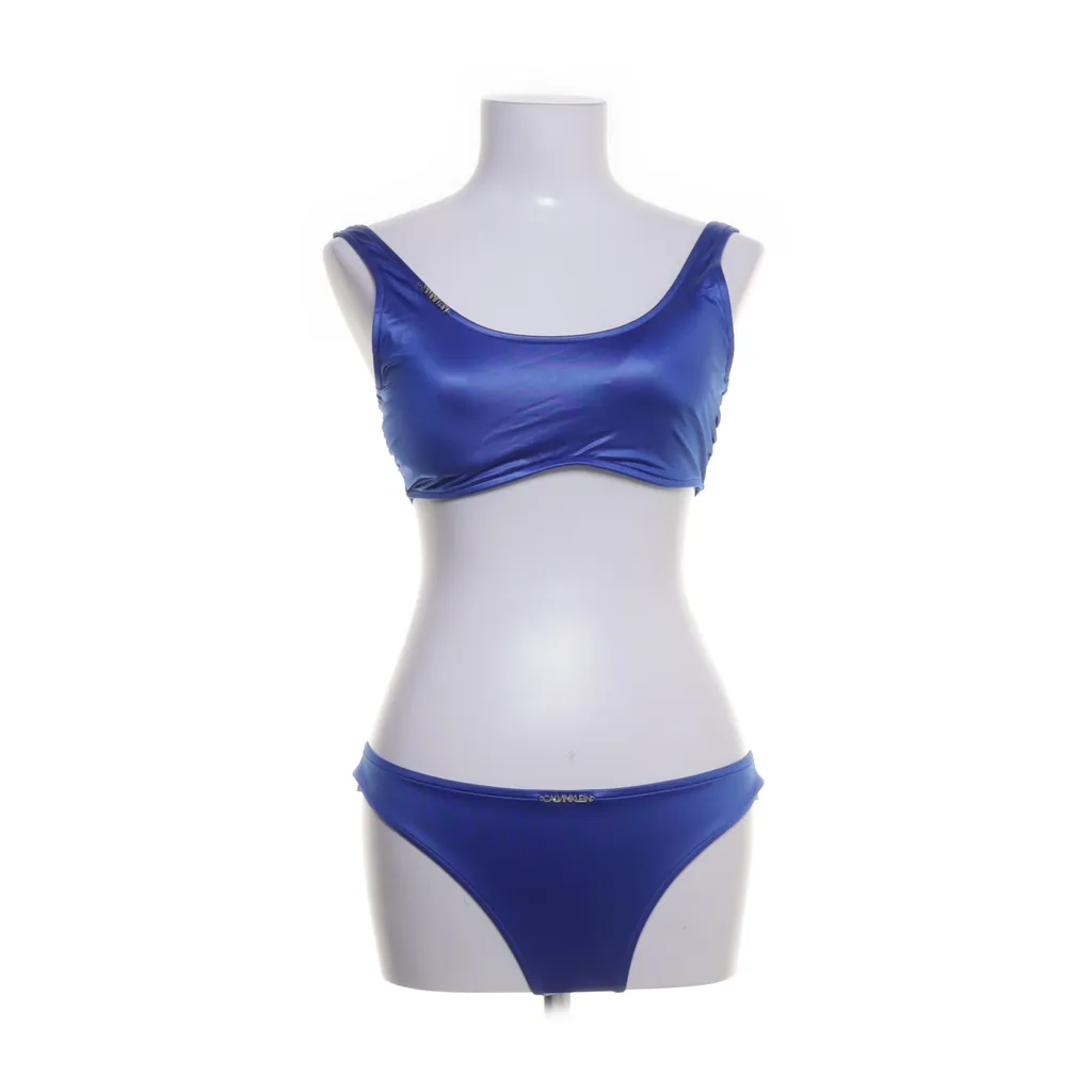 Calvin Klein Swimwear - Bikini - Damen - Größe: M - Blau