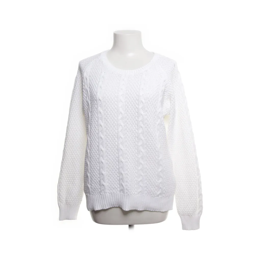 Casual - Strickpullover - Damen - Größe: 42/44 - Weiß