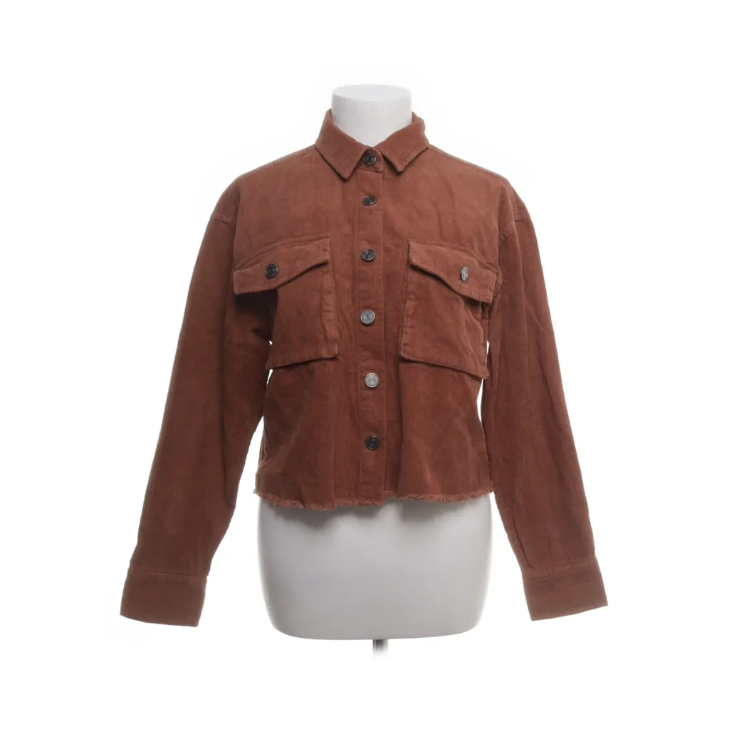 Pacific Republic Pull & Bear - Jeansjacke - Damen - Größe: XS - Braun