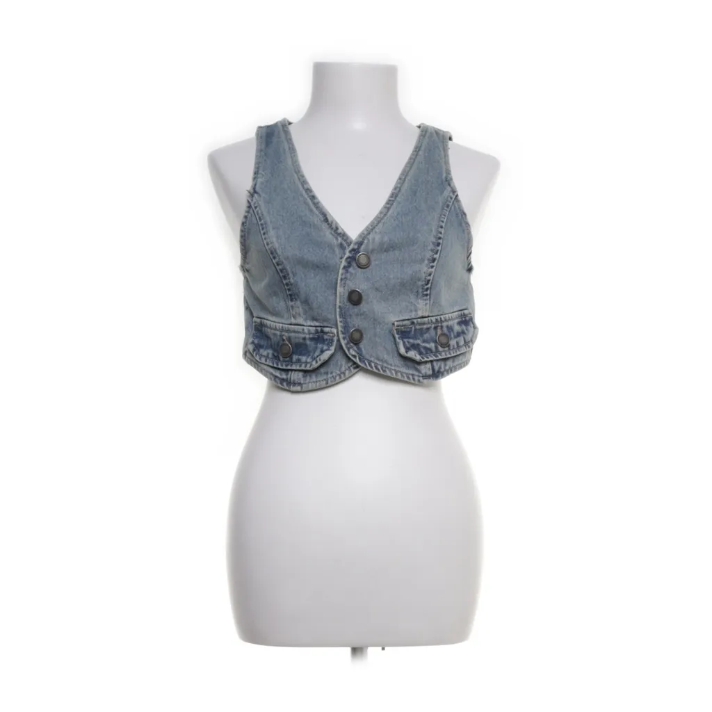 STR - Crop Top - Damen - Größe: M - Blau