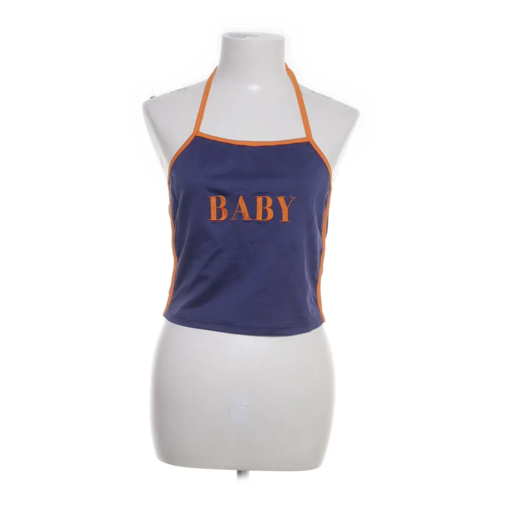 Shein - Neckholder Top - Damen - Größe: L - Blau