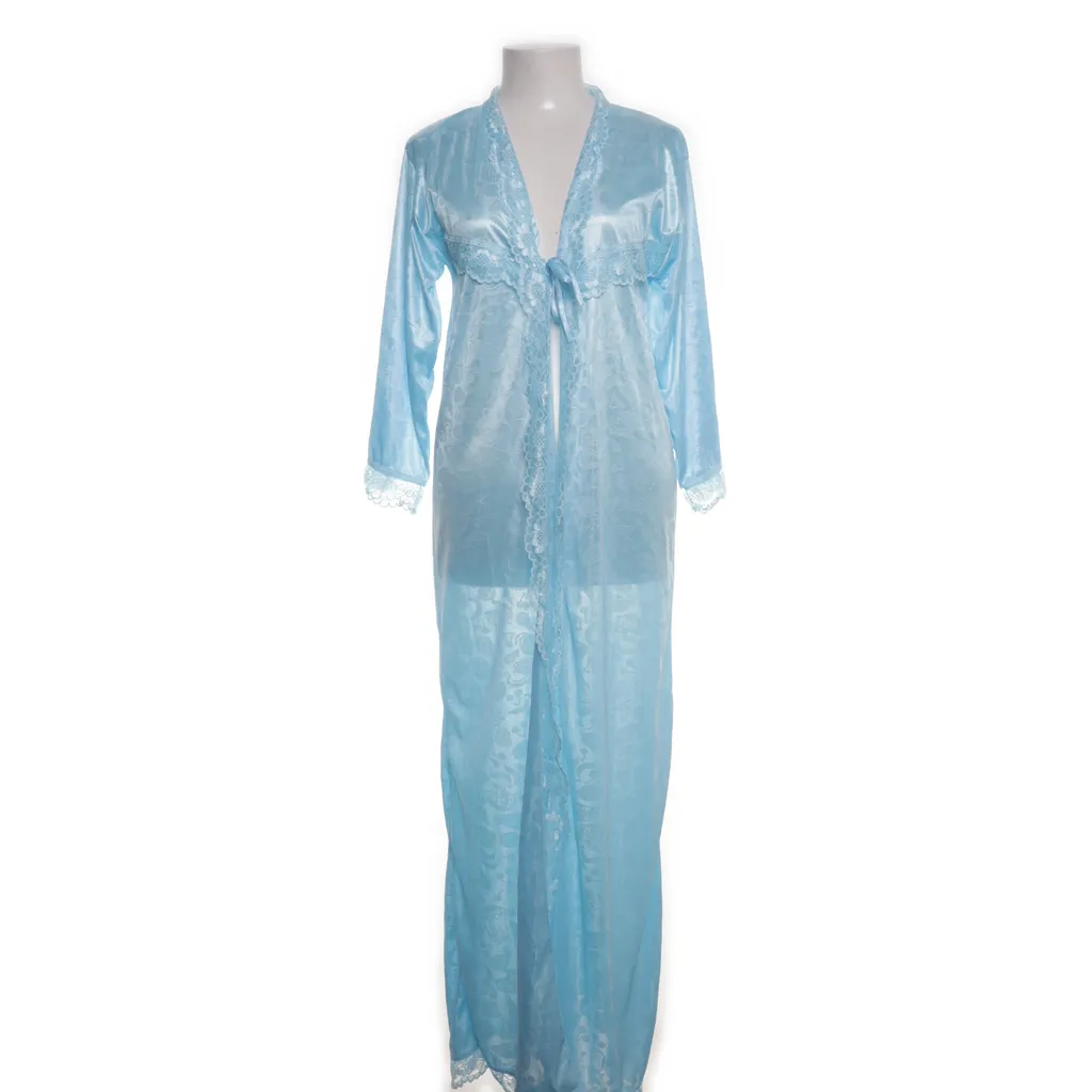 M.N. Olabi - Morgenmantel - Damen - Größe: M/L - Blau