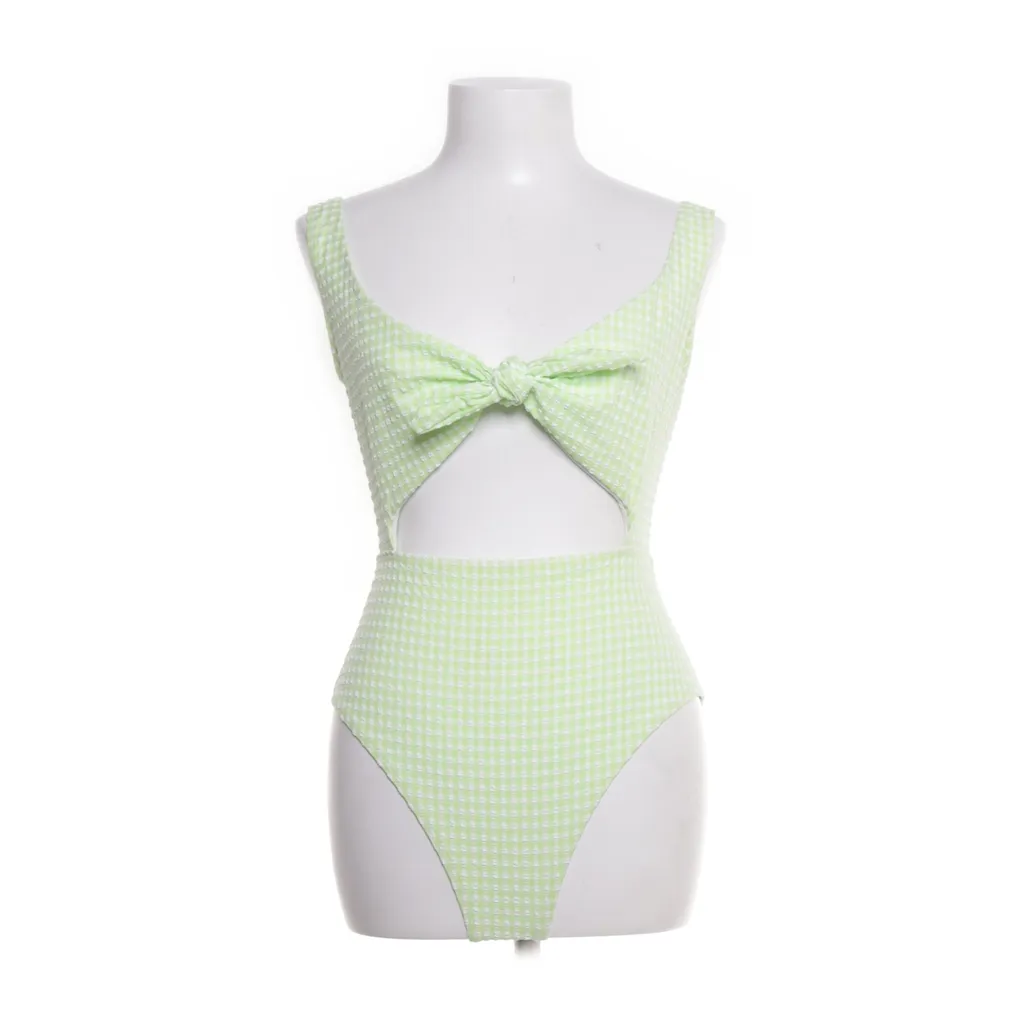 Pieces - Badeanzug - Damen - Größe: M - Grün