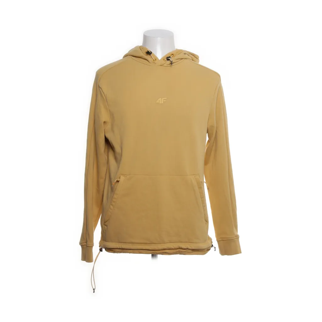 4F - Kapuzenpullover - Größe: M - Gelb