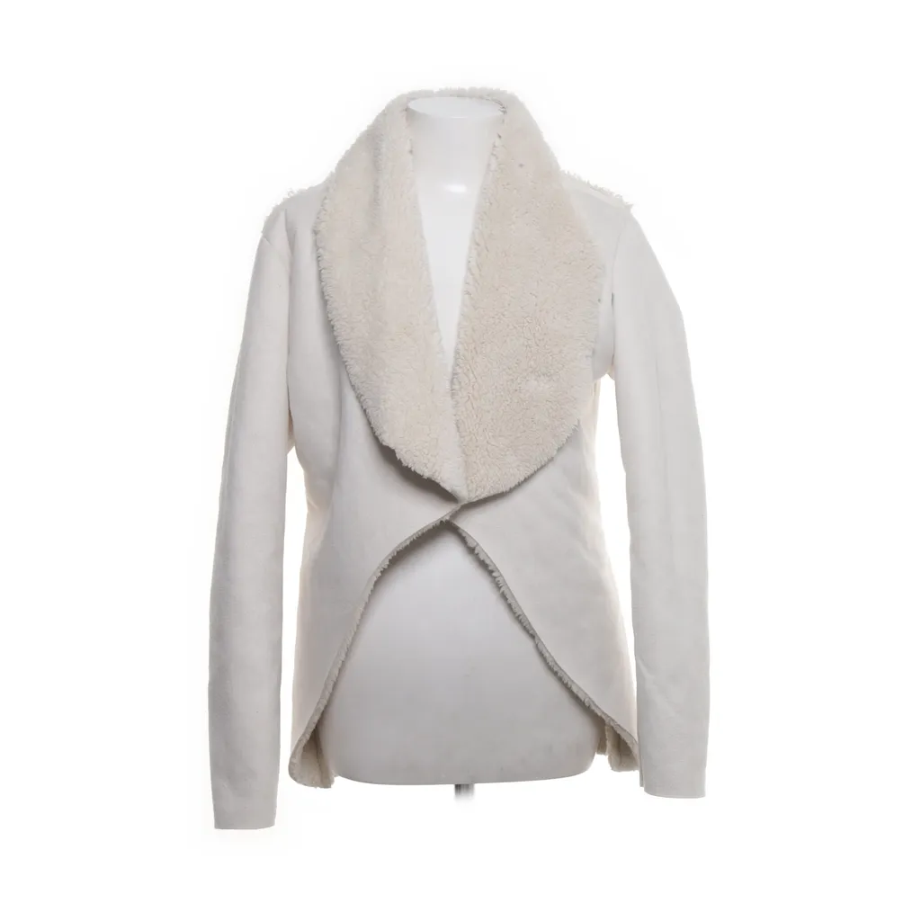 Glamorous - Shearling Jacke - Damen - Größe: S - Weiß