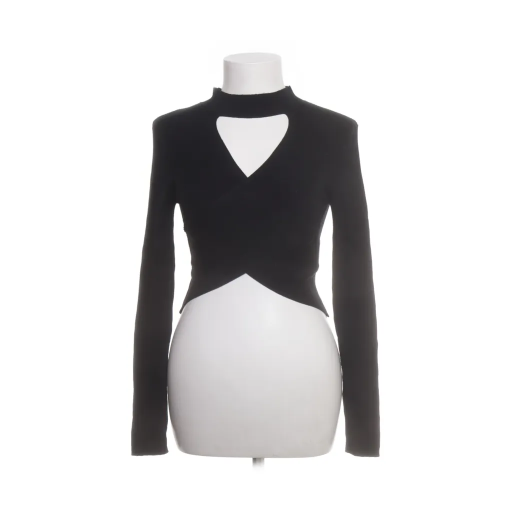 Amisu Knitwear - Neckholder Top - Damen - Größe: S - Schwarz
