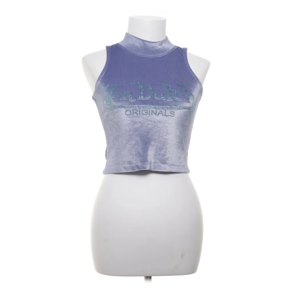 Von Dutch - Crop Top - Damen - Größe: M - Lila