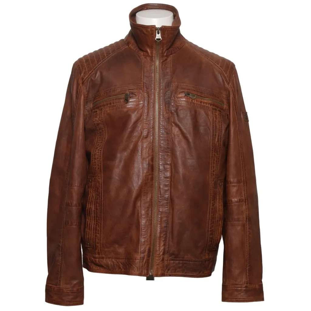 Image of Camel Active Leren jack (Preloved)