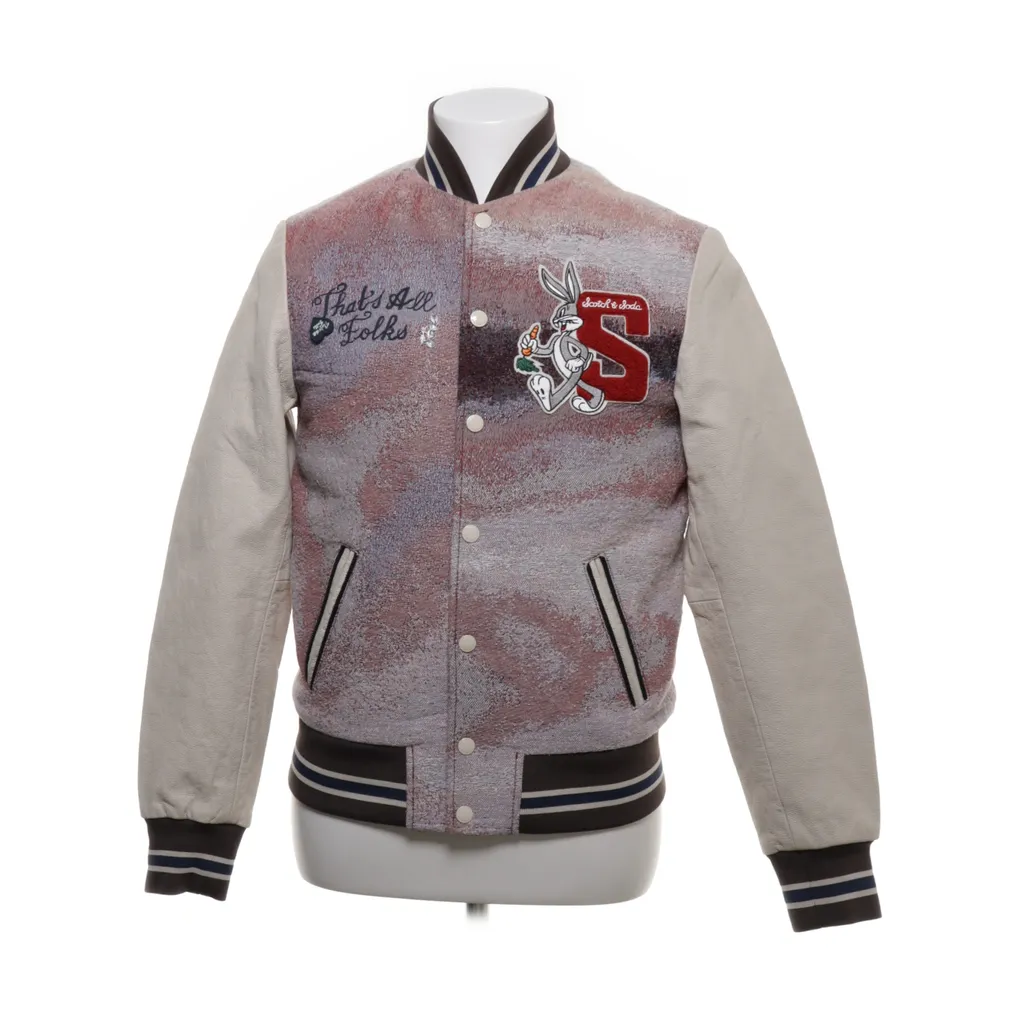 Scotch & Soda - Collegejacke - Herren - Größe: XS - Beige