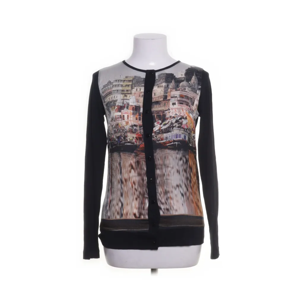Piú & Piú - Strickjacke - Damen - Größe: S - Schwarz