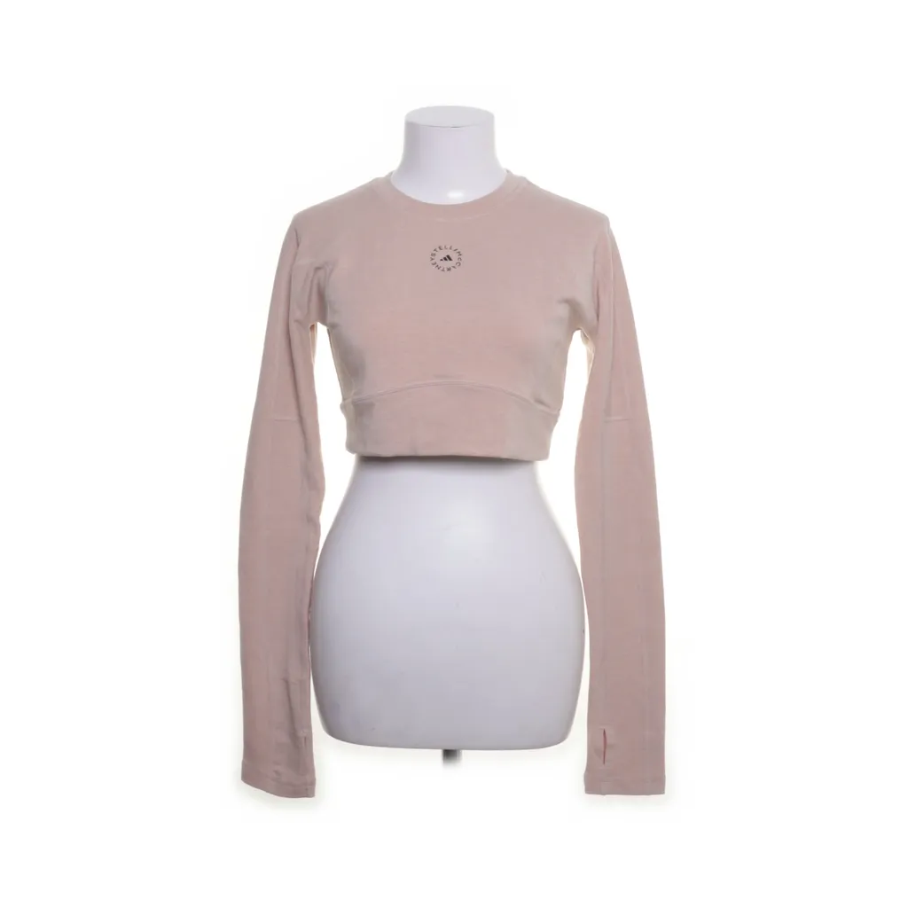 Adidas by Stella McCartney - Trainingsshirt - Damen - Größe: M - Beige
