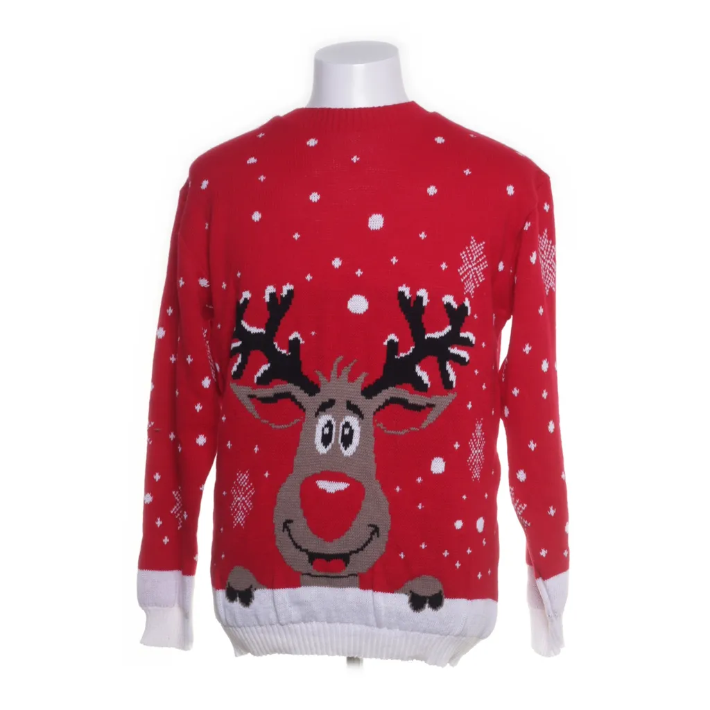 Remel London - Weihnachtspullover - Größe: XXL - Rot