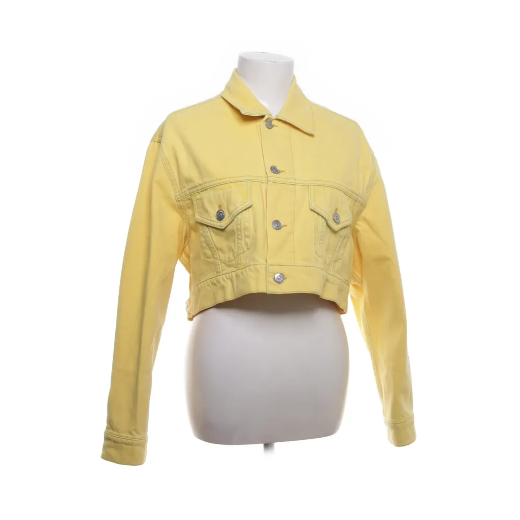 Ganni - Jeansjacke - Damen - Größe: 34 - Gelb