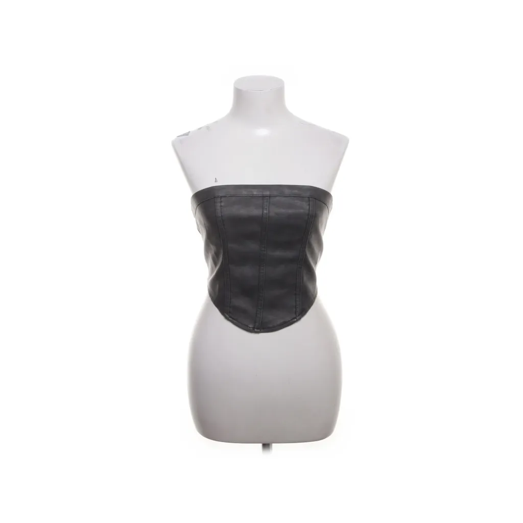 Shein - Crop Top - Damen - Größe: S - Grau