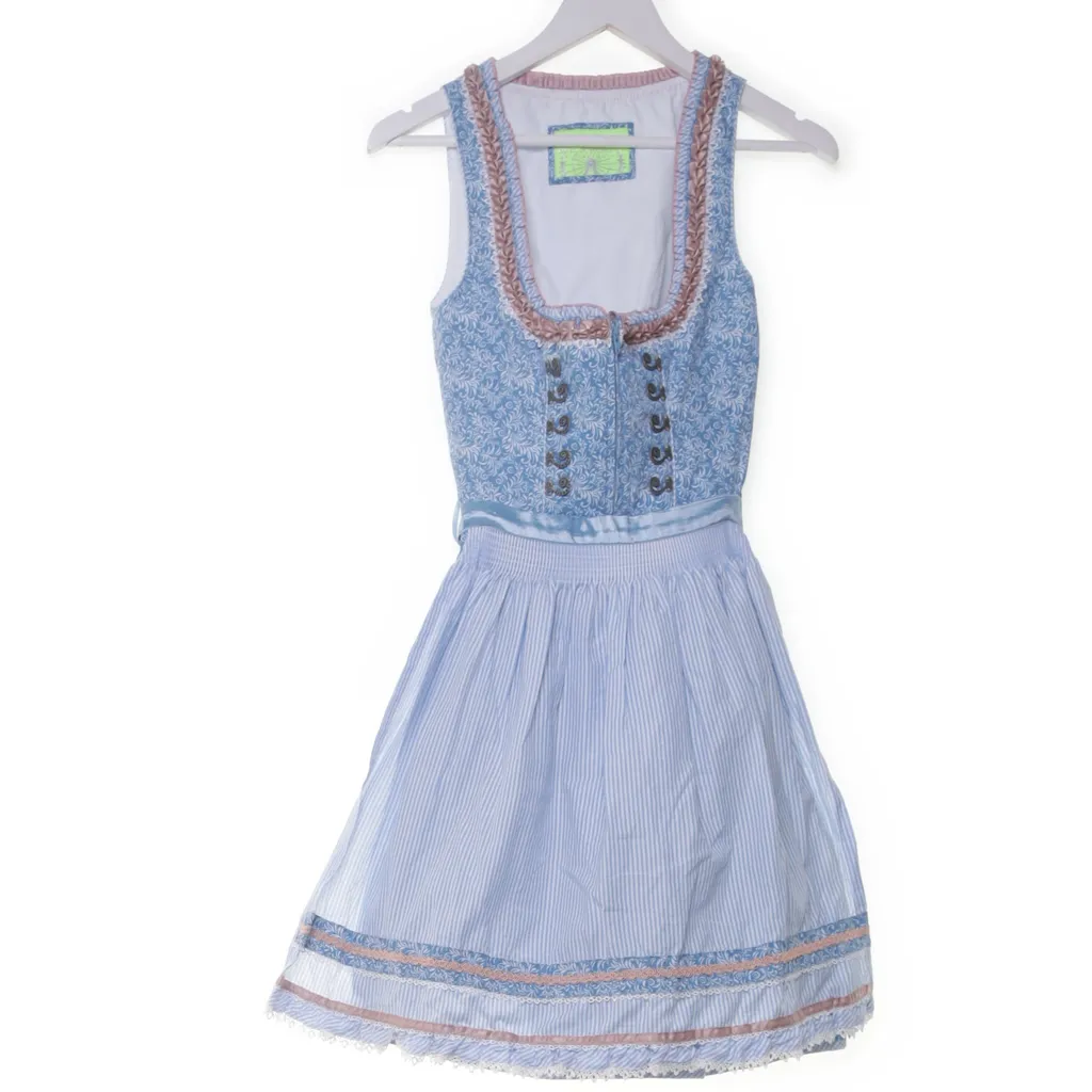 Wiesnwuid - Dirndl - Damen - Größe: 32 - Blau