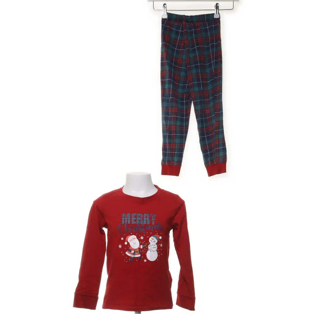 Pocopiano - Pyjama - Größe: 122 - Rot