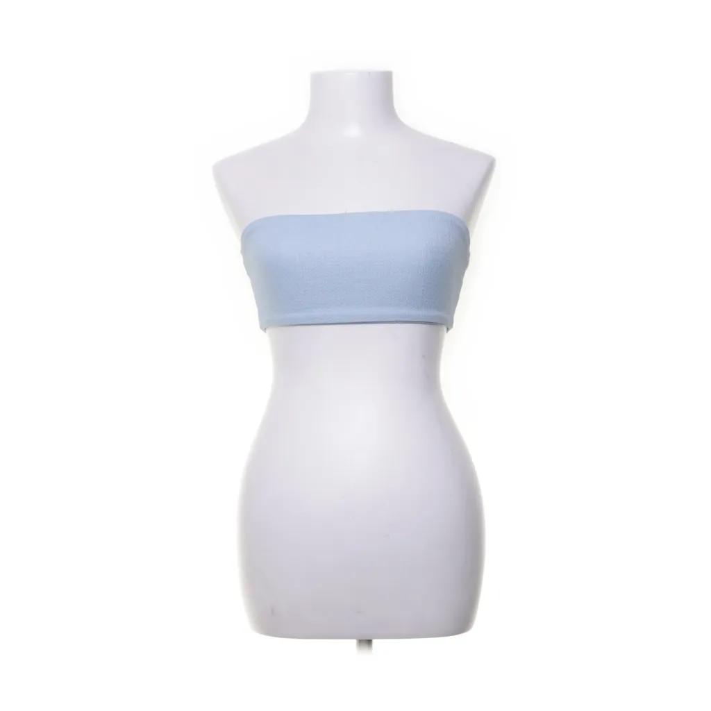 Hanna Schönberg x NA-KD - Tube Top - Damen - Größe: XXS - Blau