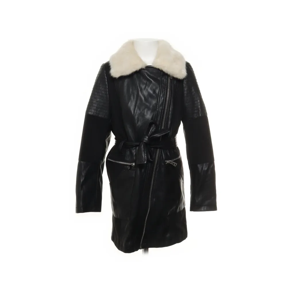 River Island - Shearling Jacke - Damen - Größe: 140 - Schwarz