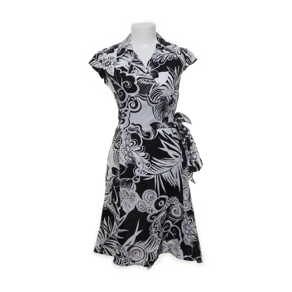 Steilmann - Wickelkleid - Damen - Größe: 40 - Schwarz