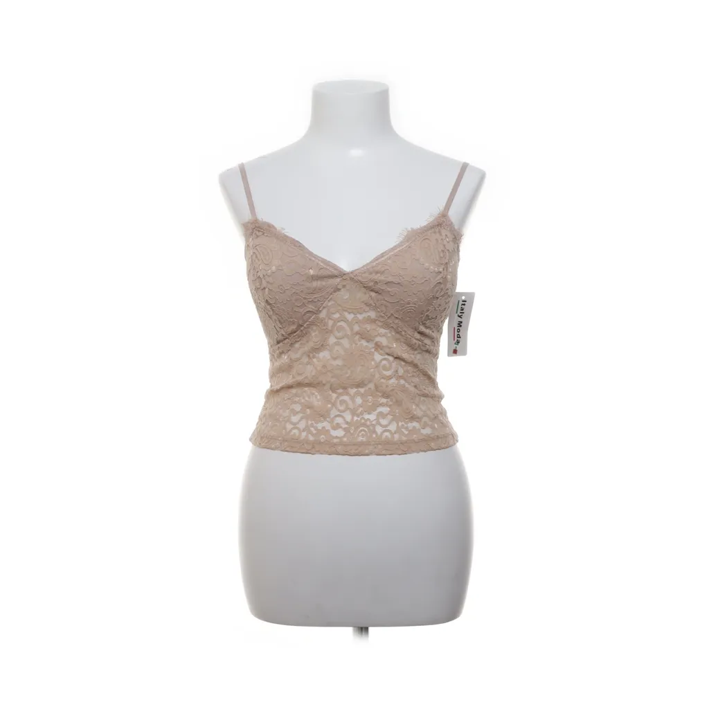Italy Moda - Bustier - Damen - Größe: S/M - Beige