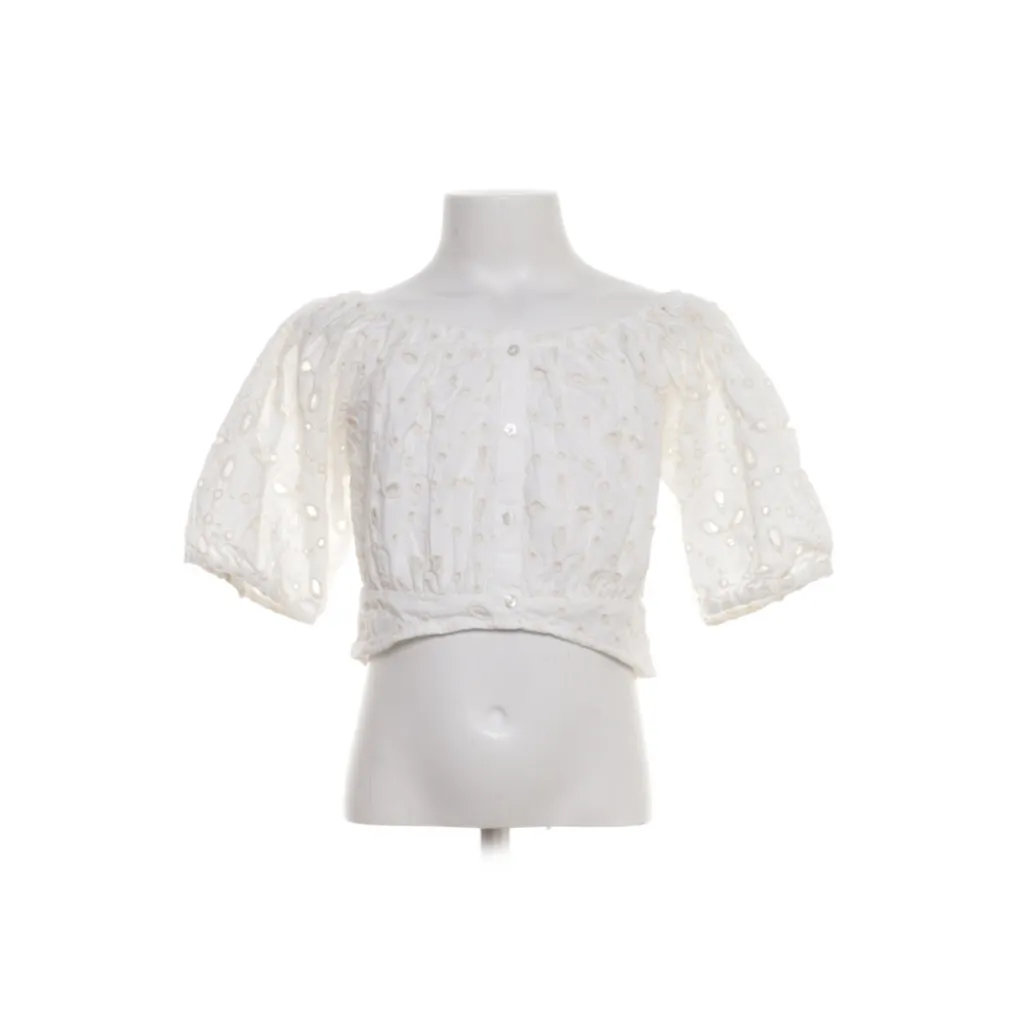 Zara - Crop Top - Damen - Größe: 134 - Weiß