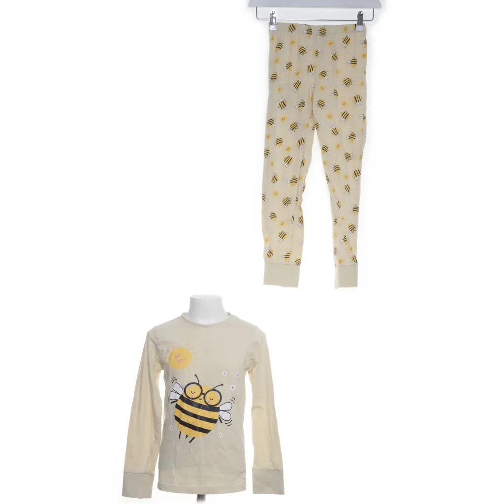 KappAhl - Pyjama - Damen - Größe: 122/128 - Gelb