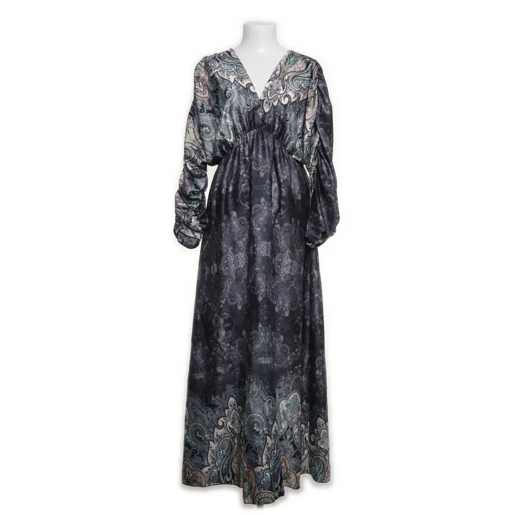 Prodotto Italiano - Maxikleid - Damen - Größe: L/XL - Schwarz