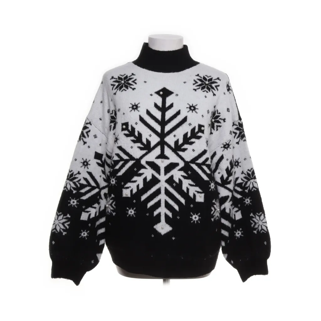 Primark Cares - Weihnachtspullover - Damen - Größe: S - Schwarz