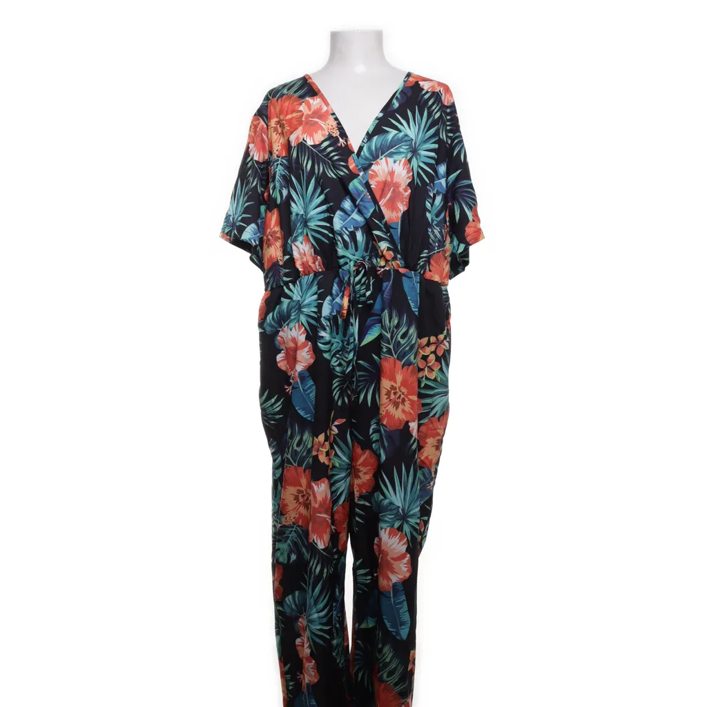 Shein Curve - Jumpsuit - Damen - Größe: 4XL - Schwarz