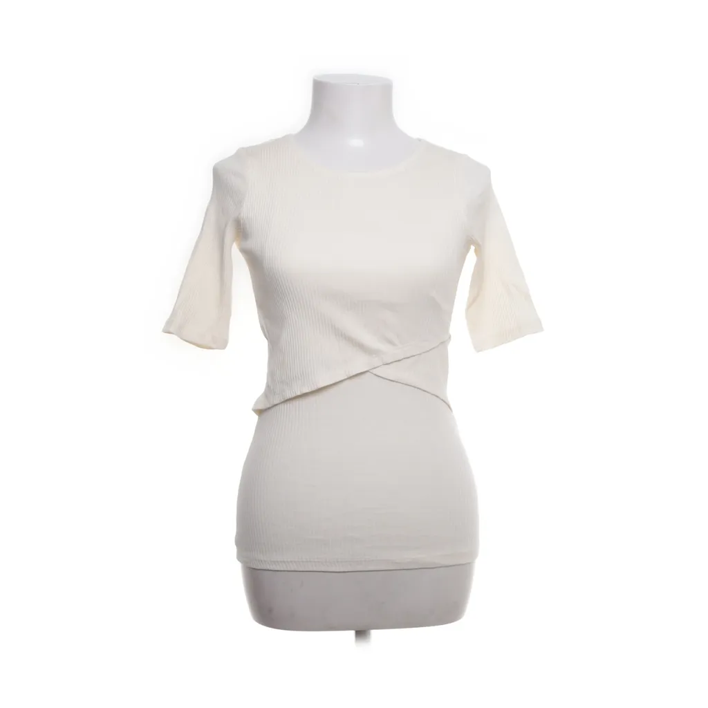 H&M Mama - Umstands T-shirt - Damen - Größe: XS - Beige