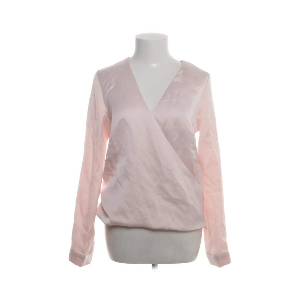 AFJ x NA-KD - Wickelbluse - Damen - Größe: 40 - Pink